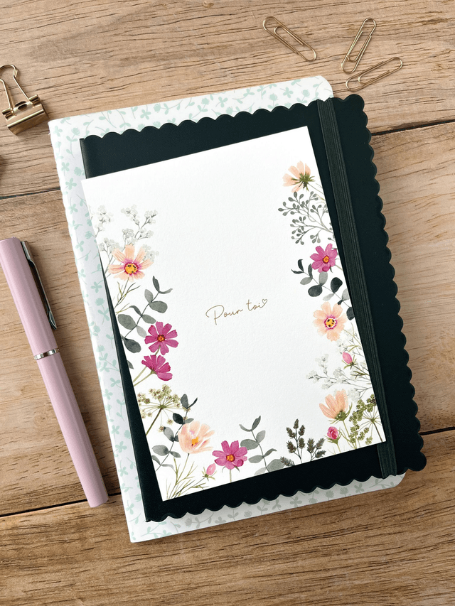 Carte postale aquarelle - Pour toi
