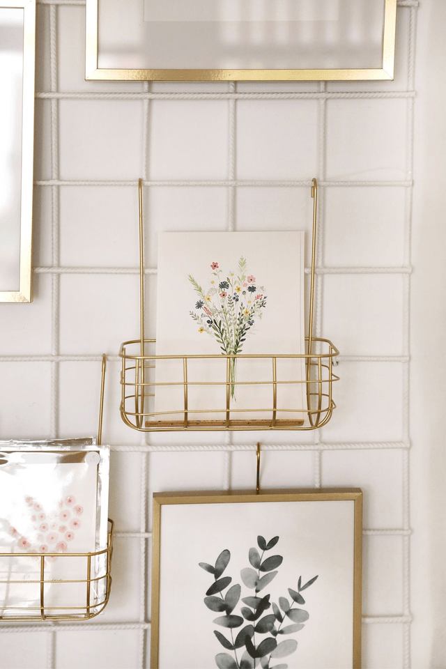 Affiche aquarelle A5 - Bouquet champêtre 