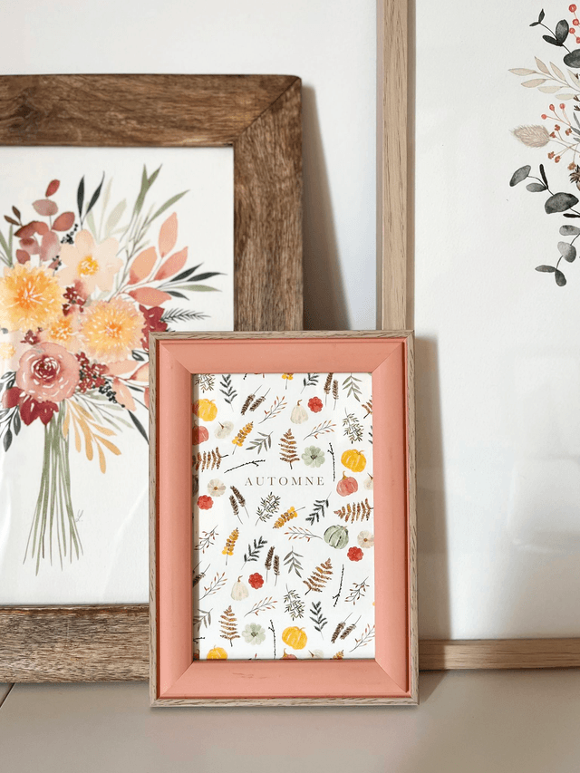 Carte postale aquarelle - AUTOMNE